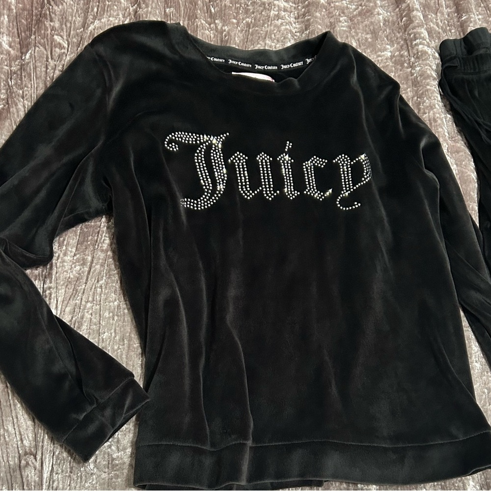Juicy Couture two-piece velour set